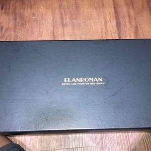 ELANROMAN ENTRY LUX FASHION MEN SHOES.       WORN ONCE!
